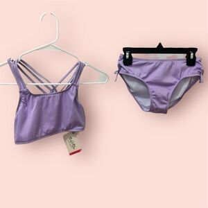 Tranquil Youth Two Piece Swimsuit purple size 12